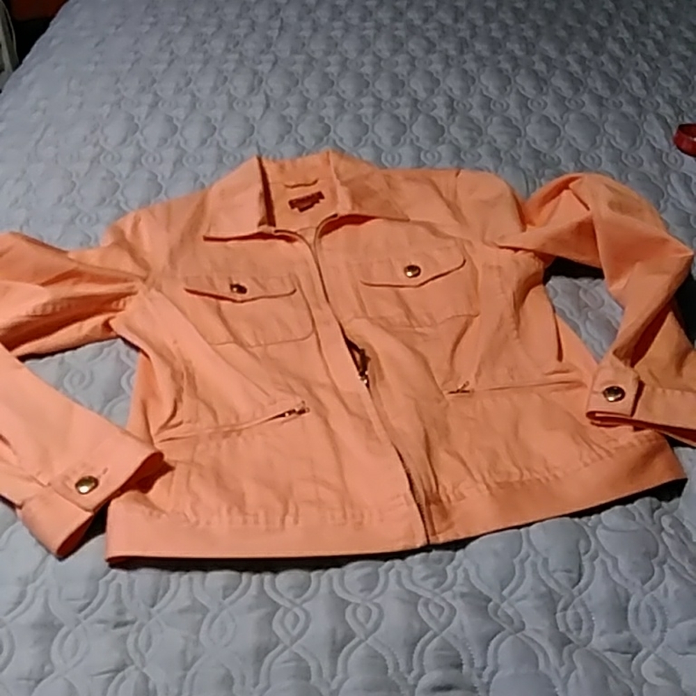 Chaps Zip Up Demin Jacket